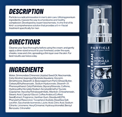 The 6-in-1 anti-aging cream for men that fixes eye bags, dark spots and wrinkles